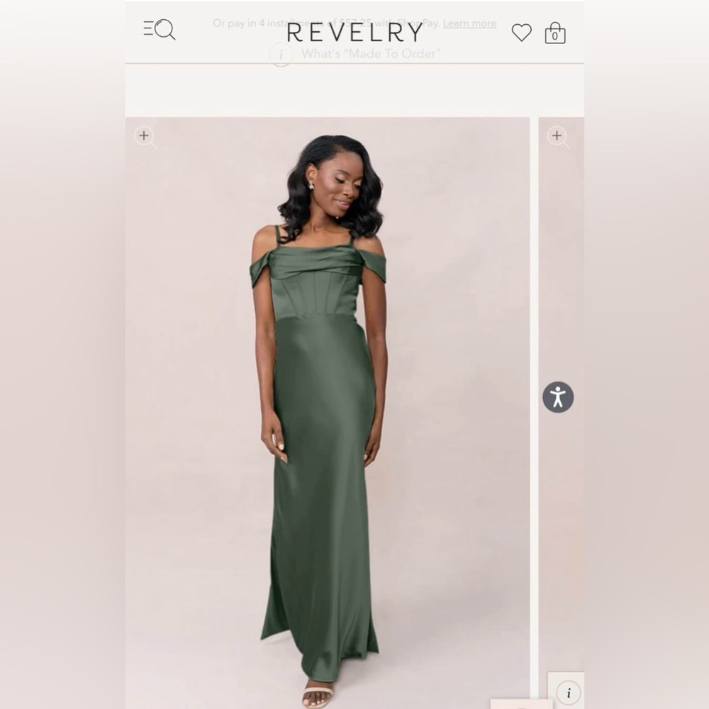 Revelry London Satin Dress